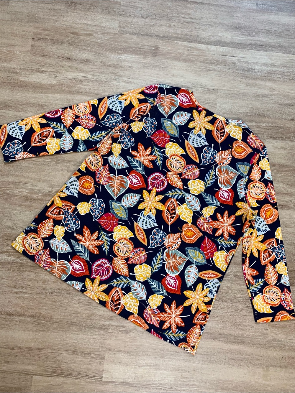 Kim Rogers 3-Pack Fall Tops Fox Dachshund Leaves 100% Cotton L - Picture 4 of 10